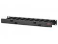 APC Horizontal Cable Manager Single-Sided with Cov