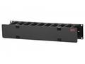 APC Horizontal Cable Manager Single-Sided with Cov