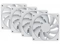 HYTE ventilátor 120mm PWM, barva Snow White, 1500r