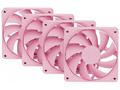 HYTE ventilátor 120mm PWM, barva Strawberry Milk, 
