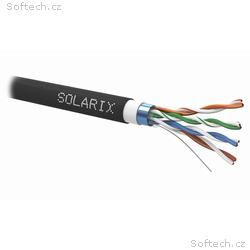 Solarix instalační kabel CAT5E FTP PVC+PE Fca dvoj
