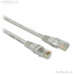 Solarix patch kabel CAT6 UTP PVC 1m šedý non-snag-