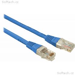 Solarix patch kabel CAT6 UTP PVC 2m modrý non-snag