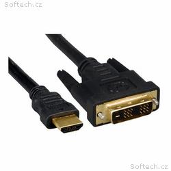 PremiumCord Kabel HDMI A - DVI-D M, M 2m
