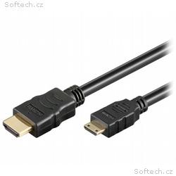 PremiumCord Kabel HDMI A - HDMI mini C M, M 5m