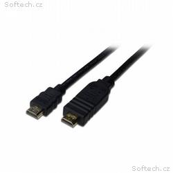PremiumCord HDMI High Speed + Ethernet kabel se ze