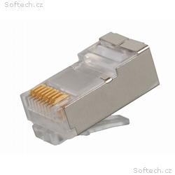 Solarix Modulární konektor 8p8c CAT6 skládaný, stí