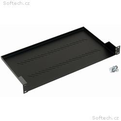 Triton Polička s perforací 1U, 250mm, max.nosnost 