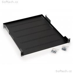 Triton Polička s perforací 1U, 650mm, max.nosnost 