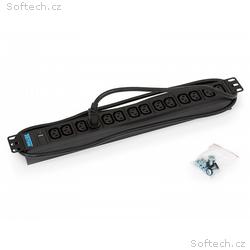 Triton 19",14xIEC C13, kontrol.,3x1.5mm 2m kabel I