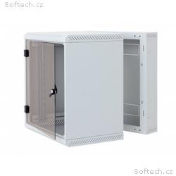 Triton 19" rozvaděč dvoudílný 4U, 295mm, celosklen