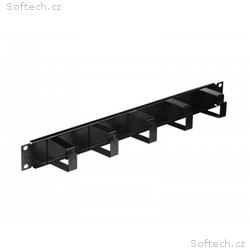 Solarix vyvazovací panel 19" 1U BK ocelový VP-01 V