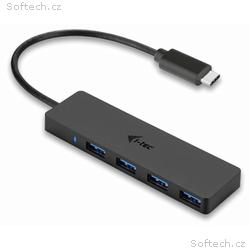 i-tec USB Slim HUB, 4 porty, USB 3.0 port pro USB-