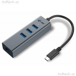 i-tec USB HUB METAL, 3 porty, USB 3.0, USB 3.1 Typ