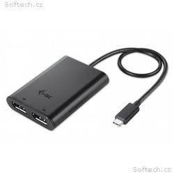 I-TEC USB 3.1 Type C na Dual Display Port adaptér,