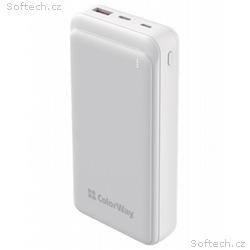 COLORWAY powerbanka, 20 000mAh, USB QC3.0, USB-C P