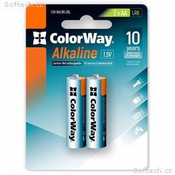 Colorway alkalická baterie AA, 1.5V, 2ks v balení,