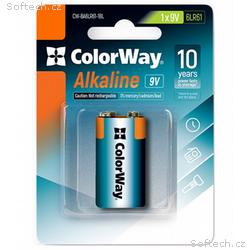 Colorway alkalická baterie 6LR61, 9V, 1ks v balení