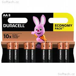 Duracell Basic alkalická baterie 8 ks (AA)