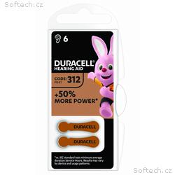 Duracell baterie do naslouchadel DA312 6ks