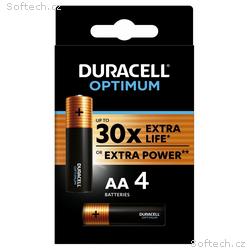 Duracell Optimum alkalická baterie 4 ks (AA)