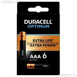Duracell Optimum alkalická baterie 6 ks (AAA)