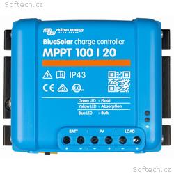 Victron BlueSolar 100, 20 MPPT regulátor, 12, 24, 