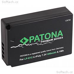 PATONA baterie pro foto Canon LP-E12 850mAh Li-Ion