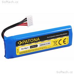 PATONA baterie pro reproduktor JBL Flip 4 3000mAh 