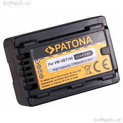 PATONA baterie pro foto Panasonic VW-VBT190 1780mA
