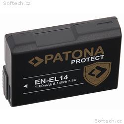 PATONA baterie pro foto Nikon EN-EL14 1100mAh Li-I