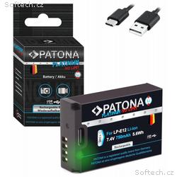 PATONA baterie pro foto Canon LP-E12 750mAh Li-Ion