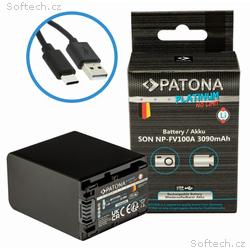 PATONA baterie pro foto Sony NP-FV100 3090mAh Li-I