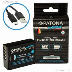 PATONA baterie pro foto Fuji NP-W126S 1050mAh Li-I