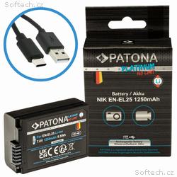 PATONA baterie pro foto Nikon EN-EL25 1250mAh Li-I