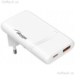 TRX USB Nabíječka AK-CH-31 USB-A + USB-C PD 5-20V,