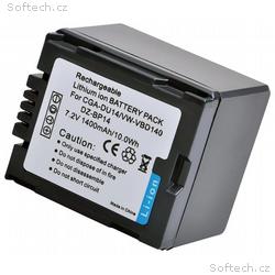 TRX baterie Panasonic CGA-DU14 - Li-Ion 1400mAh