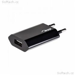 TRX Akyga USB nabíječka 220V, 5V, 1A, černá