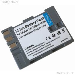 TRX baterie Nikon, 1500 mAh, pro D50, D70, D80, D9