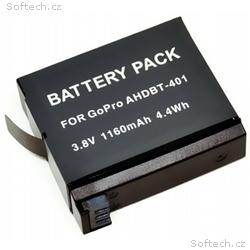 TRX baterie GoPro, 1600 mAh, pro Hero4, neoriginál