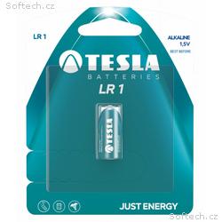 TESLA alkalická baterie LR1, blister, 1 ks