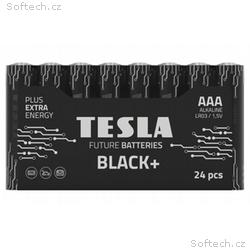 TESLA BLACK+ alkalická baterie AAA (LR03, mikrotuž