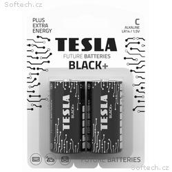 TESLA BLACK+ alkalická baterie C (LR14, malý monoč