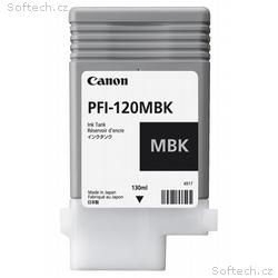 Canon inkoustová náplň PFI-120MBK matná Černá