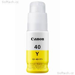 Canon inkoustová náplň GI-40 Žlutá