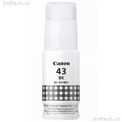 Canon inkoustová lahvička GI-43 BK černá