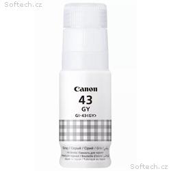Canon inkoustová lahvička GI-43 GY šedá