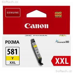 Canon inkoustová náplň CLI-581XXL, žlutá, 11,7 ml
