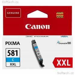 Canon inkoustová náplň CLI-581XXL, azurová, 11,7 m