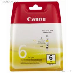 Canon inkoustová náplň BCI-6Y, Žlutá